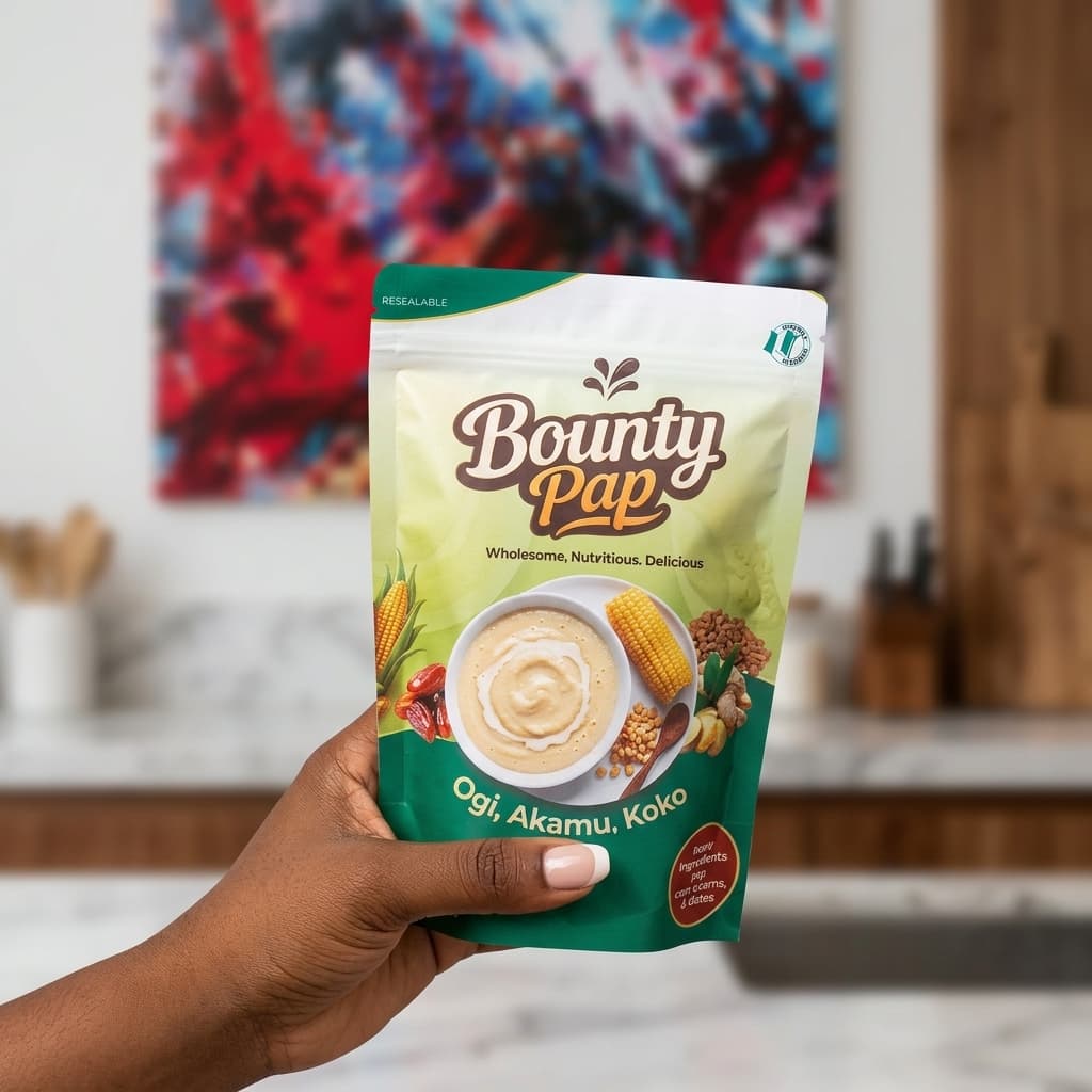 Bounty Pap - TIgernut, Ginger & Date